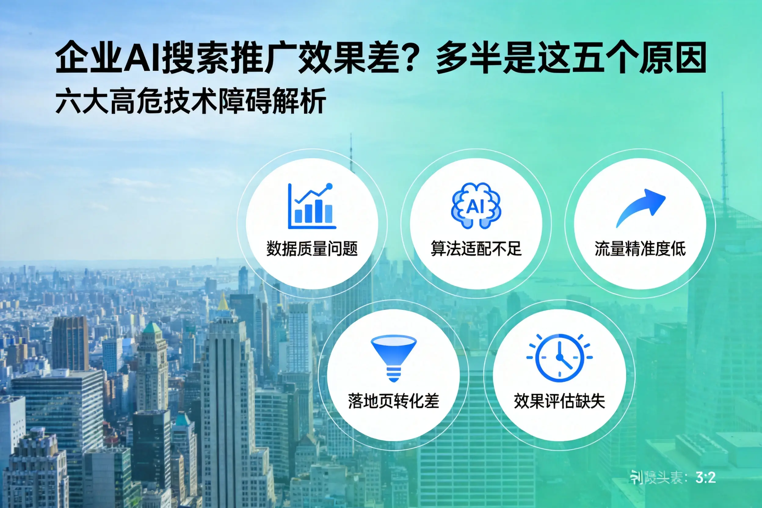 萝北企业AI搜索推广效果差？多半是这五个原因