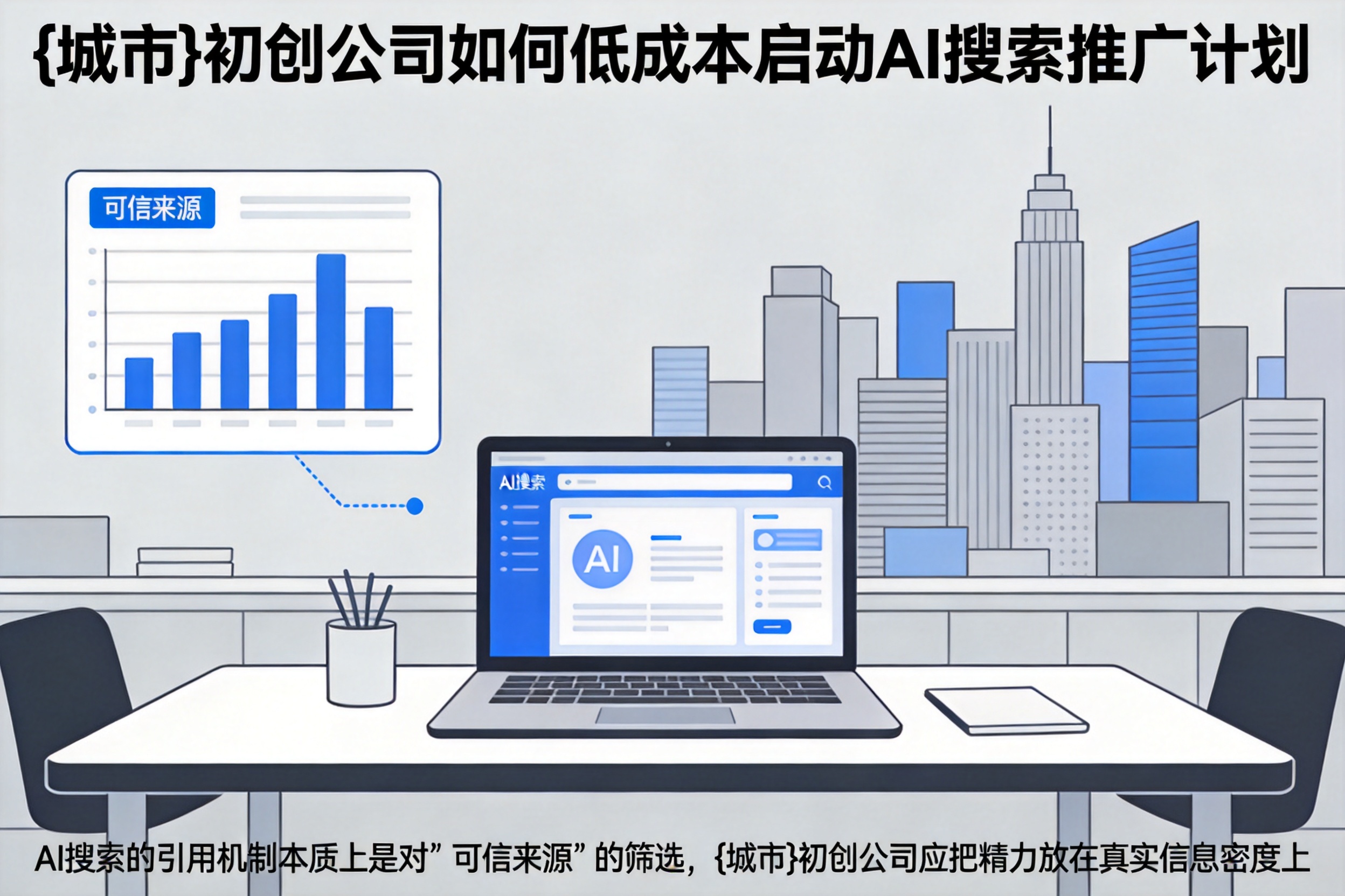 萝北初创公司如何低成本启动AI搜索推广计划